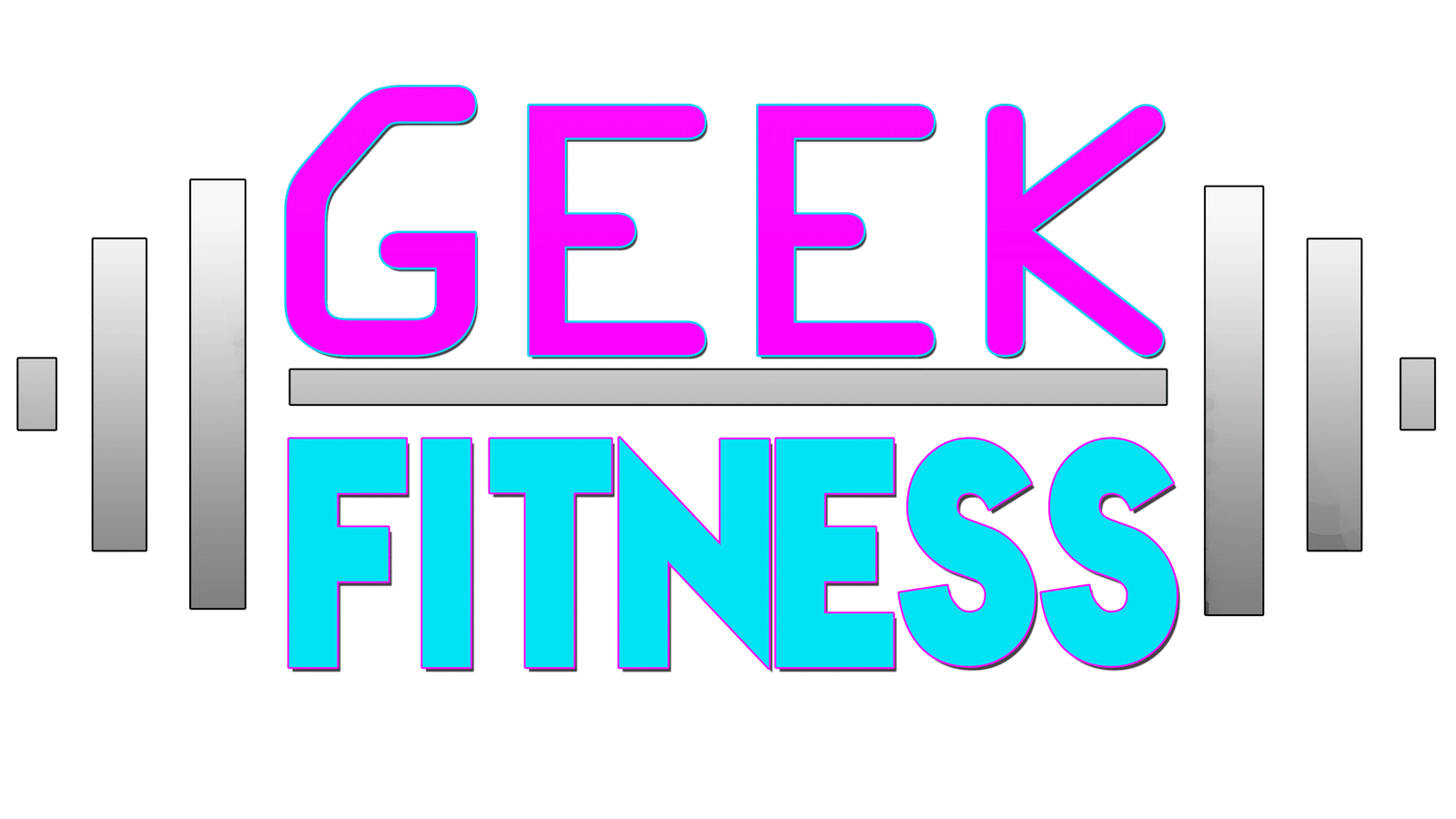 Geek Fitness barbell logo